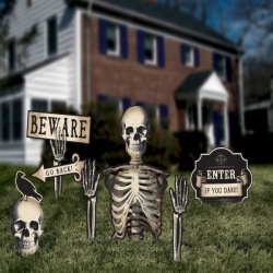 Halloweenská dekorace Skeleton 