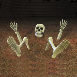 Plastová dekorace Skeleton