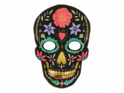 Černá maska Day of the Dead