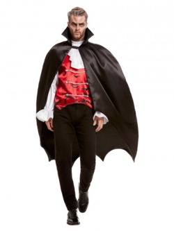 Černý vampíří plášť