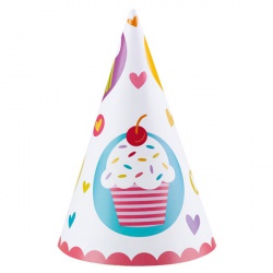 Párty čepičky cupcake