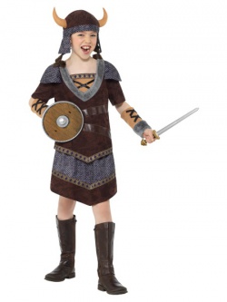 Dětský kostým Vikingská dívka
