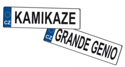 Vtipná SPZ HLÁŠKA