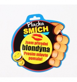 Placka Přírodní blondýna