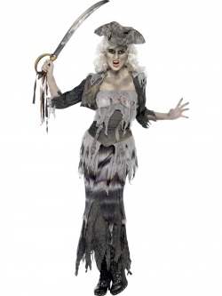 Kostým Zombie pirátka - Ghoulina