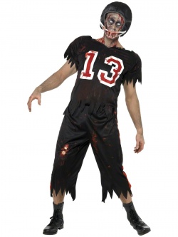 Kostým Zombie fotbalista