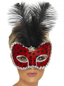 Benátská maska Beruška