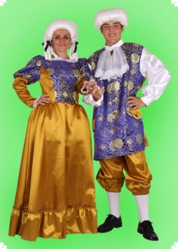 Kostým Král - zlatý