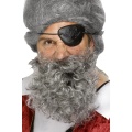 Pirátský plnovous - šedý
