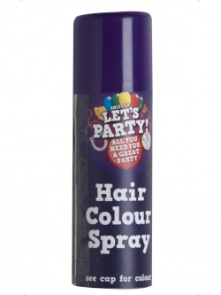 Barevný sprej na vlasy - fialový
