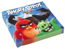 Ubrousky Angry Birds (20 ks)