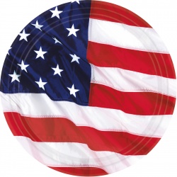 Talíře USA (8 ks)