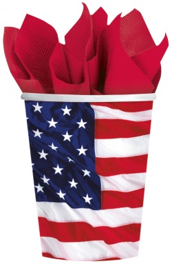 Kelímky USA (8 ks)
