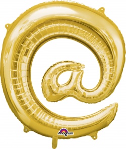 Balonek symbol @ - fóliový
