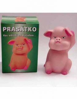 Prasátko do lednice - svítící