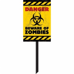Značka Pozor na zombie