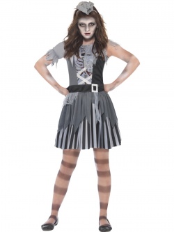 Kostým Zombie pirátka - loupežnice