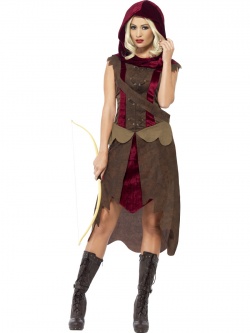 Kostým Robin Hood - dámský